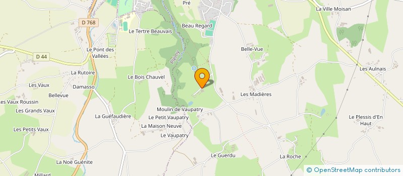 localisation de l'entreprise GROUPEMENT FONCIER AGRICOLE LA VILLE DANE  TREDANIEL