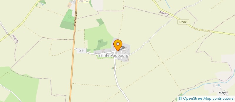 localisation de l'entreprise GROUPEMENT FONCIER AGRICOLE LA VOIE DE MAI  SAINTE-VAUBOURG