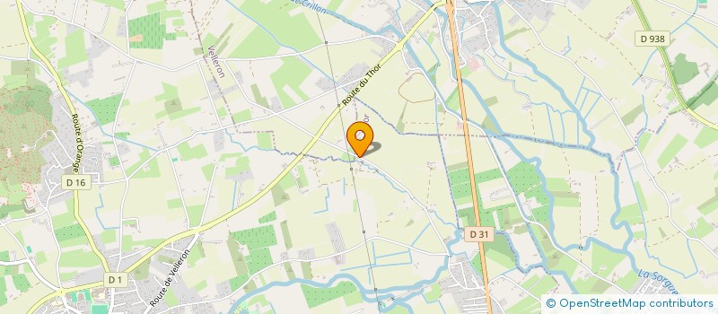 localisation de l'entreprise GROUPEMENT FONCIER AGRICOLE LE CASTELLAS  LE THOR