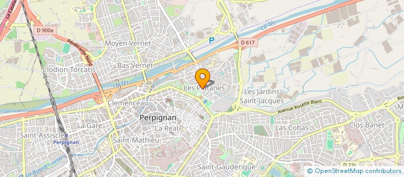 localisation de l'entreprise GROUPEMENT FONCIER AGRICOLE LE CLOS DE SIMON  PERPIGNAN