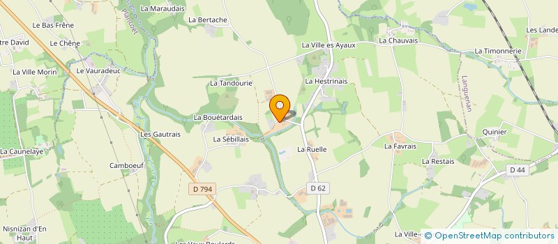 localisation de l'entreprise GROUPEMENT FONCIER AGRICOLE LE PETIT DOMAINE  CORSEUL