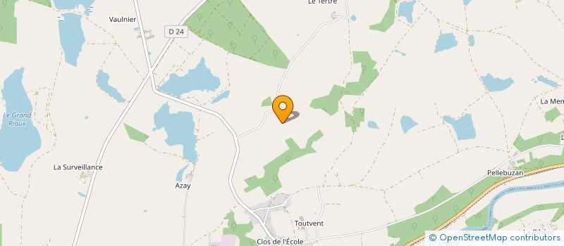 localisation de l'entreprise GROUPEMENT FONCIER AGRICOLE LE TERTRE  PARIS