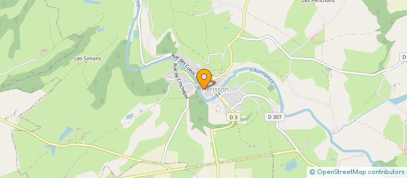 localisation de l'entreprise GROUPEMENT FONCIER AGRICOLE LES ANSES  VALLON-EN-SULLY