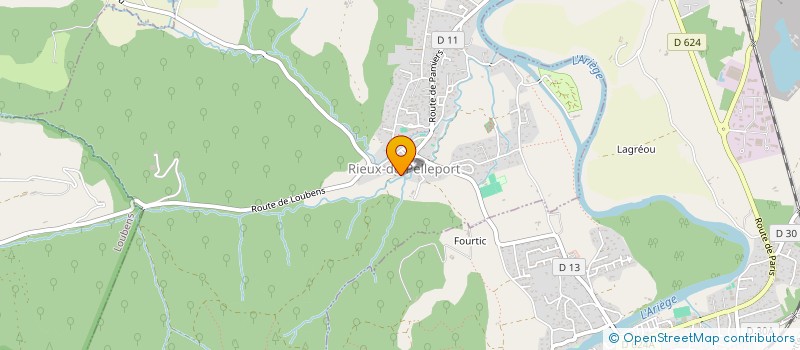 localisation de l'entreprise GROUPEMENT FONCIER AGRICOLE LES BESSEDES à RIEUX-DE-PELLEPORT