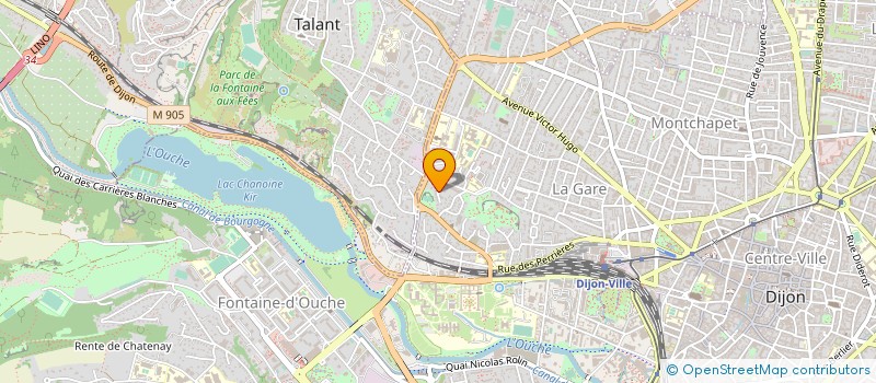 localisation de l'entreprise GROUPEMENT FONCIER AGRICOLE LES CHENEVIERES à DIJON