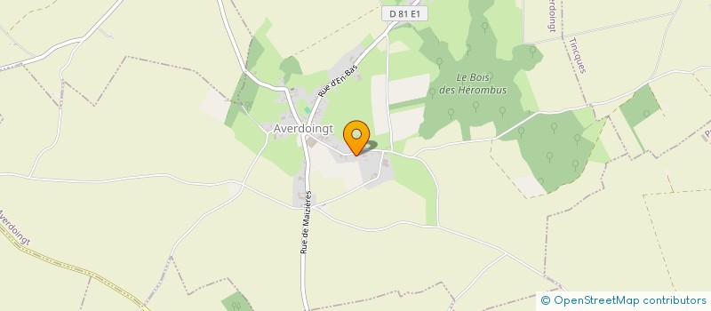 localisation de l'entreprise GROUPEMENT FONCIER AGRICOLE LES JUMEAUX  AVERDOINGT