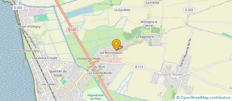 localisation de l'entreprise GROUPEMENT FONCIER AGRICOLE LES PARTHENAIS  LA JARRIE