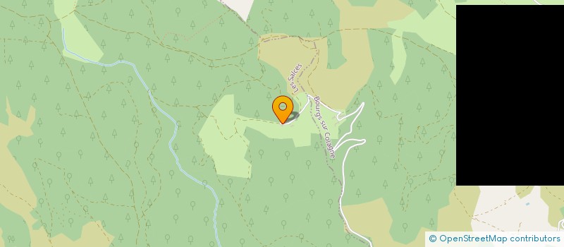 localisation de l'entreprise GROUPEMENT FONCIER AGRICOLE LES RESSENADES  LES SALCES