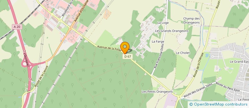 localisation de l'entreprise GROUPEMENT FONCIER AGRICOLE LES TERRES DE DANGY à SAINT-MAUR