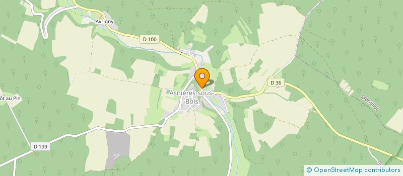 localisation de l'entreprise GROUPEMENT FONCIER AGRICOLE LES VIGNES EN FAMILLE  ASNIERES-SOUS-BOIS