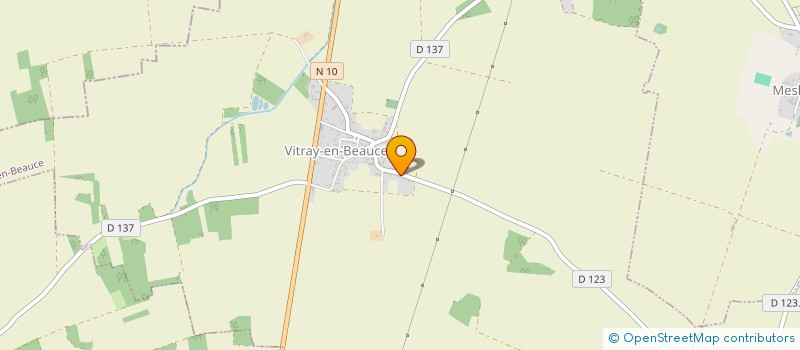 localisation de l'entreprise GROUPEMENT FONCIER AGRICOLE LINGET à MESLAY-LE-VIDAME
