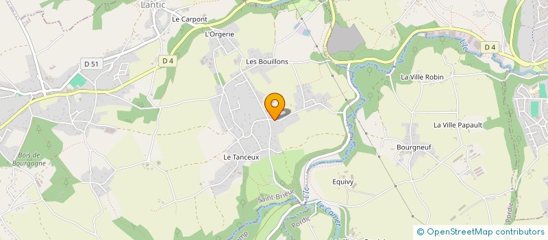 localisation de l'entreprise GROUPEMENT FONCIER AGRICOLE LMA  LANTIC