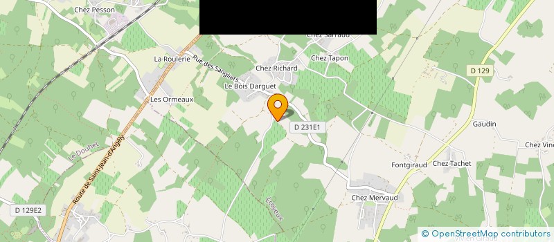 localisation de l'entreprise GROUPEMENT FONCIER AGRICOLE LOIZEAU  ECOYEUX