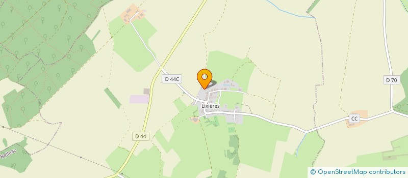 localisation de l'entreprise GROUPEMENT FONCIER AGRICOLE  LOUIS  BELLEAU