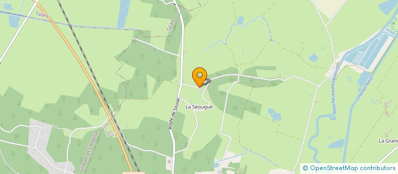 localisation de l'entreprise GROUPEMENT FONCIER AGRICOLE LUSSAC  SAINT-VIVIEN-DE-MEDOC