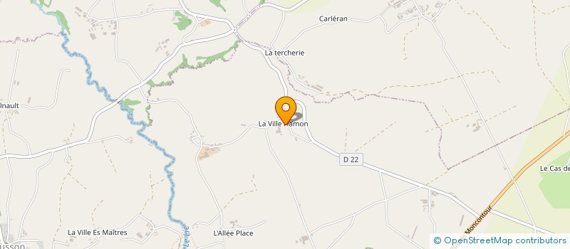 localisation de l'entreprise GROUPEMENT FONCIER AGRICOLE LVH  PLOUGUENAST-LANGAST