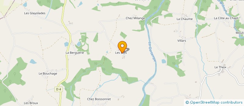 localisation de l'entreprise GROUPEMENT FONCIER AGRICOLE MACK  VAL-D'OIRE-ET-GARTEMPE