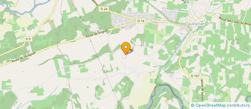 localisation de l'entreprise GROUPEMENT FONCIER AGRICOLE MARIEJU  TAULIGNAN