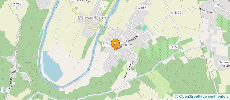 localisation de l'entreprise GROUPEMENT FONCIER AGRICOLE MCVFX  SAACY-SUR-MARNE