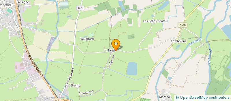 localisation de l'entreprise GROUPEMENT FONCIER AGRICOLE MENL  SAVIGNEUX