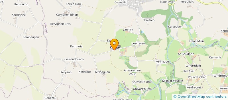 localisation de l'entreprise GROUPEMENT FONCIER AGRICOLE MERCEL  PLOUGUIN