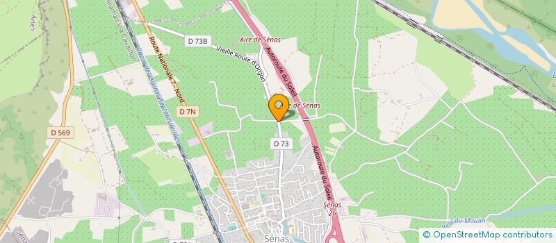 localisation de l'entreprise GROUPEMENT FONCIER AGRICOLE MI-BOUIS  SENAS