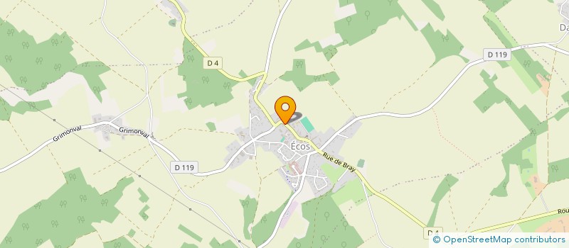 localisation de l'entreprise GROUPEMENT FONCIER AGRICOLE MONFILLIATRE  VEXIN-SUR-EPTE