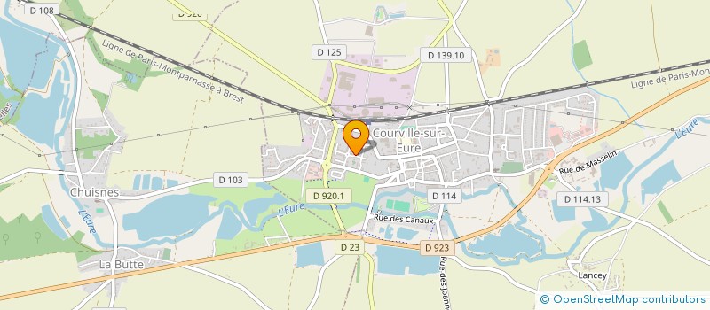 localisation de l'entreprise GROUPEMENT FONCIER AGRICOLE MORIZEAU à DANGERS