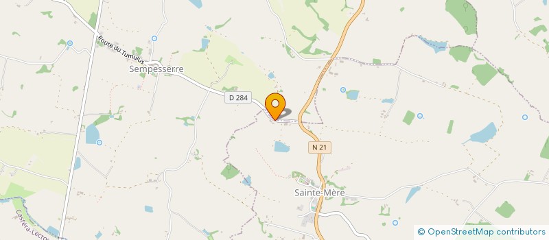 localisation de l'entreprise GROUPEMENT FONCIER AGRICOLE MOUNICOT  SAINTE-MERE