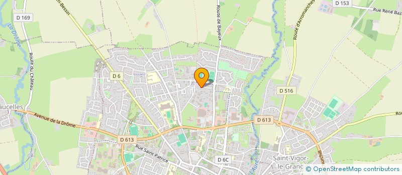 localisation de l'entreprise GROUPEMENT FONCIER AGRICOLE NCVM FONCIER  BAYEUX