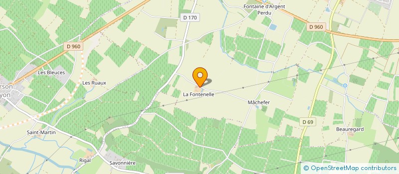 localisation de l'entreprise GROUPEMENT FONCIER AGRICOLE NORET  DOUE-EN-ANJOU