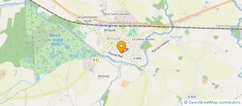 localisation de l'entreprise GROUPEMENT FONCIER AGRICOLE ODA JAMES à BRIOUZE