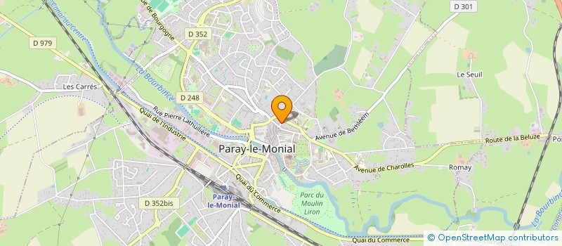 localisation de l'entreprise GROUPEMENT FONCIER AGRICOLE PACAUD  HAUTEFOND