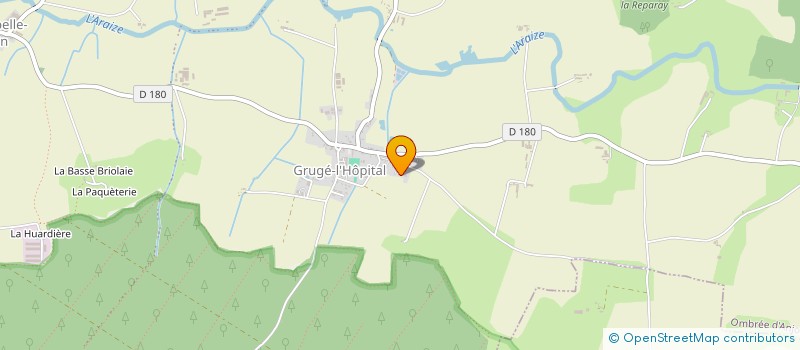 localisation de l'entreprise GROUPEMENT FONCIER AGRICOLE PAMY DES LANDES DE CHANVEAUX à OMBREE D'ANJOU