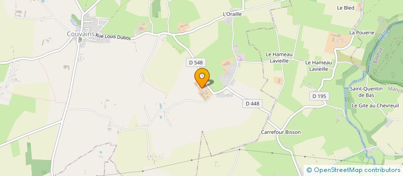 localisation de l'entreprise GROUPEMENT FONCIER AGRICOLE PARIS  COUVAINS