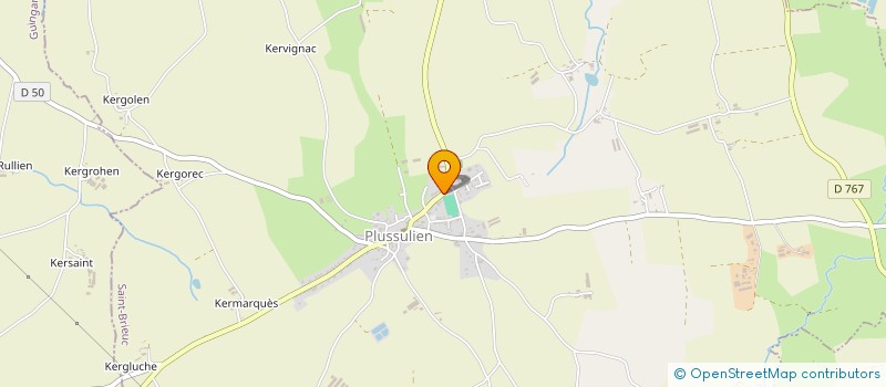 localisation de l'entreprise GROUPEMENT FONCIER AGRICOLE PECHARD  PLUSSULIEN