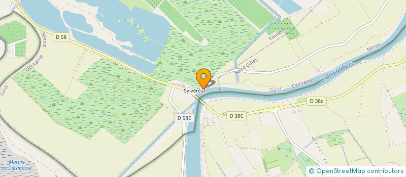 localisation de l'entreprise GROUPEMENT FONCIER AGRICOLE PENELOPE  VAUVERT