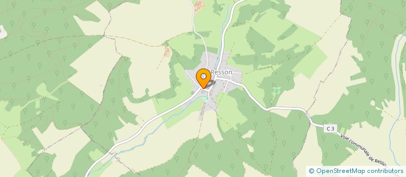 localisation de l'entreprise GROUPEMENT FONCIER AGRICOLE PHILAU 55426  RESSON