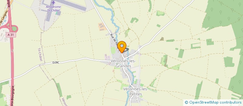 localisation de l'entreprise GROUPEMENT FONCIER AGRICOLE POTHELET  VERONNES