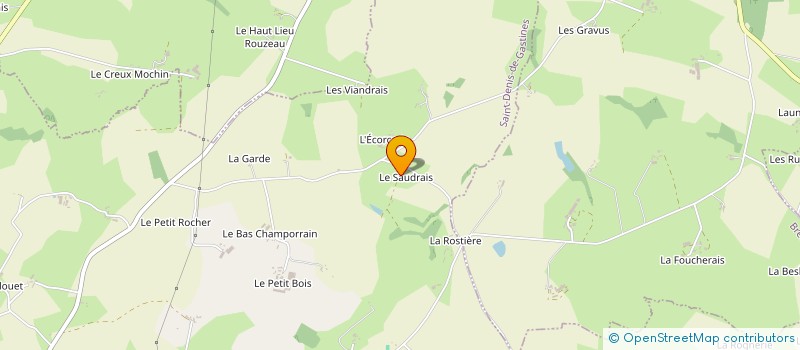 localisation de l'entreprise GROUPEMENT FONCIER AGRICOLE QUINTON  SAINT-DENIS-DE-GASTINES