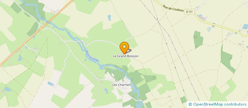 localisation de l'entreprise GROUPEMENT FONCIER AGRICOLE RICHARD à COULLONS