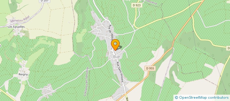 localisation de l'entreprise GROUPEMENT FONCIER AGRICOLE ROGER SALMON  BUE