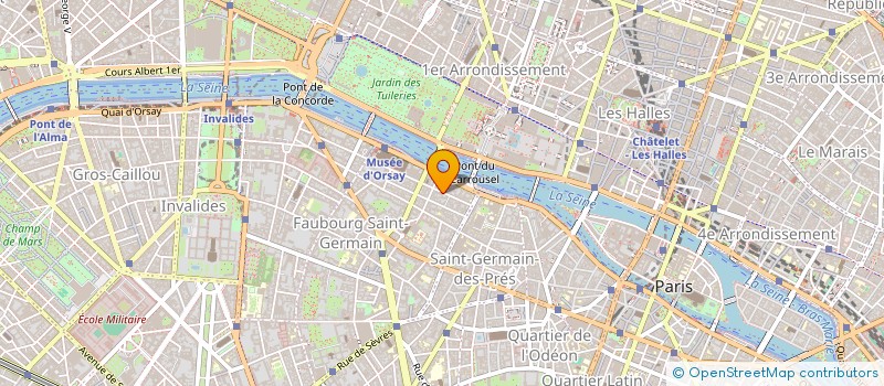 localisation de l'entreprise GROUPEMENT FONCIER AGRICOLE ROLLAND - LATOUR à PARIS