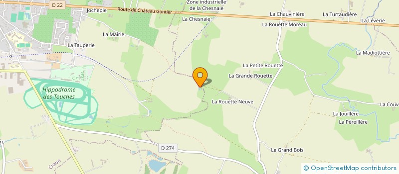 localisation de l'entreprise GROUPEMENT FONCIER AGRICOLE ROUEIL  POMMERIEUX