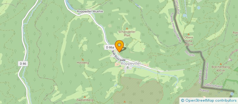 localisation de l'entreprise GROUPEMENT FONCIER AGRICOLE SAINT-MARTIN  ROPPEVILLER