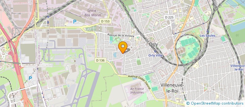 localisation de l'entreprise GROUPEMENT FONCIER AGRICOLE SAINT YVES  ORLY