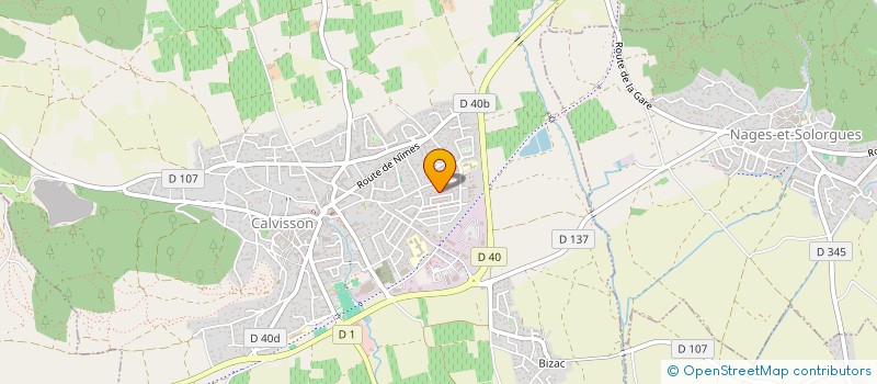 localisation de l'entreprise GROUPEMENT FONCIER AGRICOLE SANYA AGRICOLE  CALVISSON