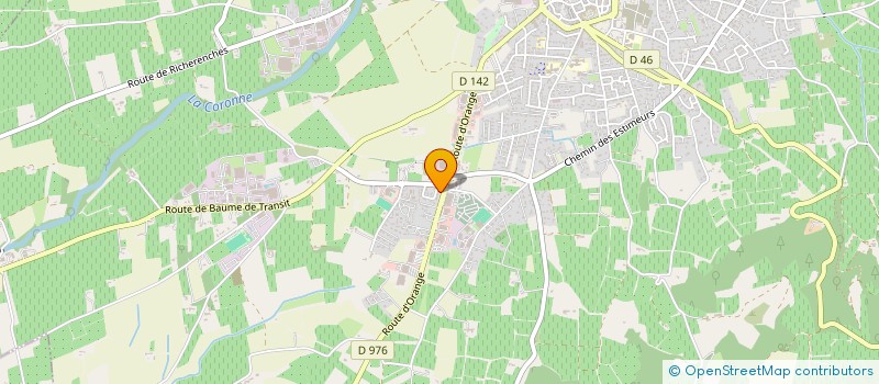 localisation de l'entreprise GROUPEMENT FONCIER AGRICOLE SAURET à VALREAS