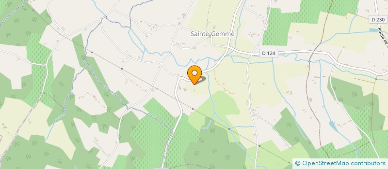 localisation de l'entreprise GROUPEMENT FONCIER AGRICOLE SOURISSE OU PAR ABREVIATION GFA SOURISSE  SAINTE-GEMME
