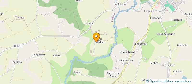 localisation de l'entreprise GROUPEMENT FONCIER AGRICOLE STEPHAN  LIGNOL